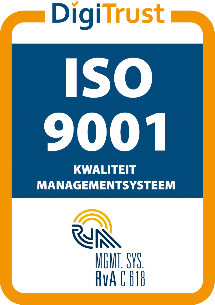 ISO 9001 Kwaliteitsmanagement keurmerk