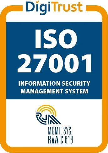 ISO 27001 Informatiebeveiliging keurmerk